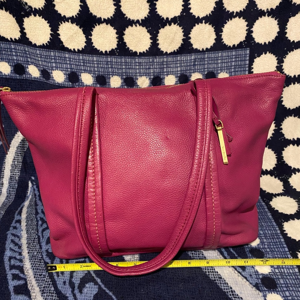 Vera leather tote